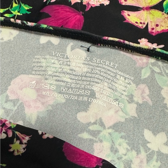 Victoria’s Secret Pink Floral Mini Pareo Sarong Swim Cover Up - Picture 7 of 8